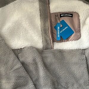 Columbia fleece pullover NEW XS